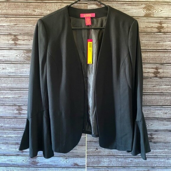 NWT Catherine Malandrino Women's Open-Front Jacket Size 6 - Picture 1 of 7